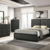 Cavelle 5-piece Eastern King Bedroom Set Black