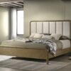 Amsbury 59-inch Upholstered California King Bed Nutmeg