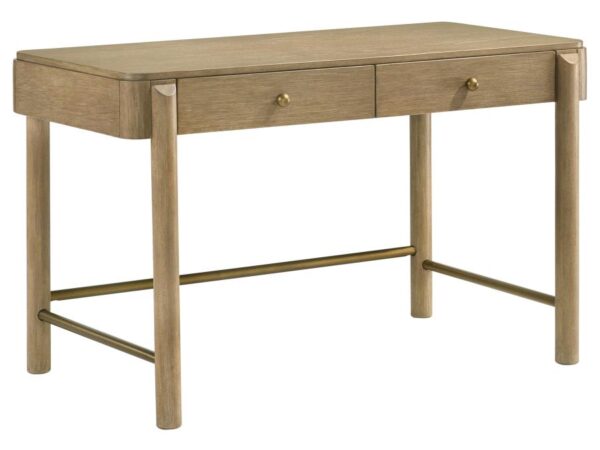 Arini 2-drawer Vanity Desk Makeup Table Sand Wash