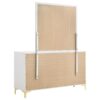 Kendall 6-drawer Dresser with Mirror White