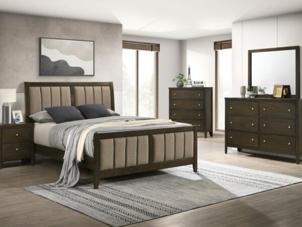 Wilkes 5-piece California King Bedroom Set Dark Cocoa