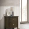 Wilkes 2-drawer Nightstand Bedside Table Dark Cocoa