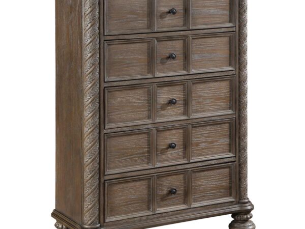 Emmett 5-drawer Bedroom Chest Walnut