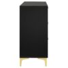 Kendall 6-drawer Dresser Black