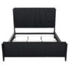Brookmead Wood California King Panel Bed Black