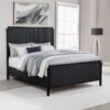 Brookmead Wood Queen Panel Bed Black