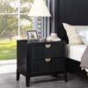 Brookmead 2-drawer Nightstand Black