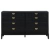 Brookmead 8-drawer Dresser Black