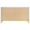 Lucia 6-drawer Dresser Cabinet White
