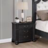 Celina 3-drawer Nightstand Black