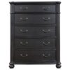 Celina 5-drawer Bedroom Chest Black