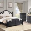 Celina 5-drawer Bedroom Chest Black