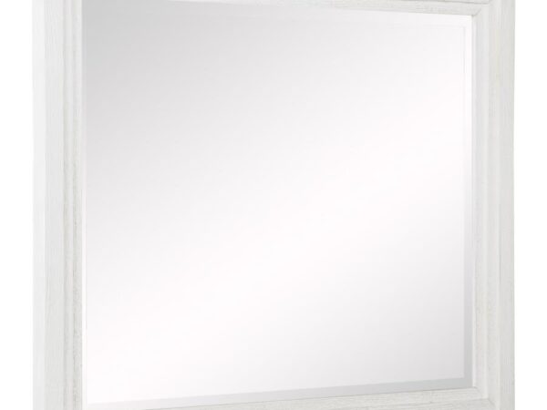 Marielle Dresser Mirror Distressed White