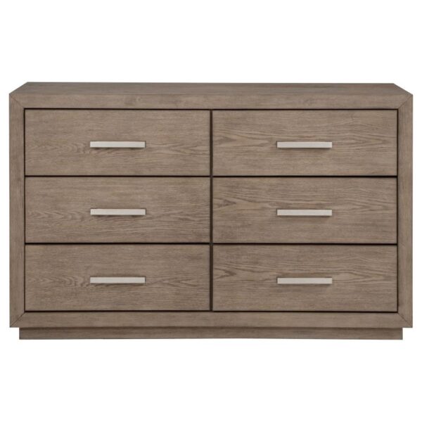 Kenora 6-drawer Dresser Barley Brown