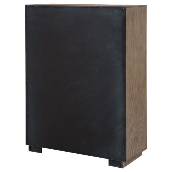 Kenora 5-drawer Bedroom Chest Barley Brown