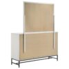 Sonora 6-drawer Dresser with Mirror White