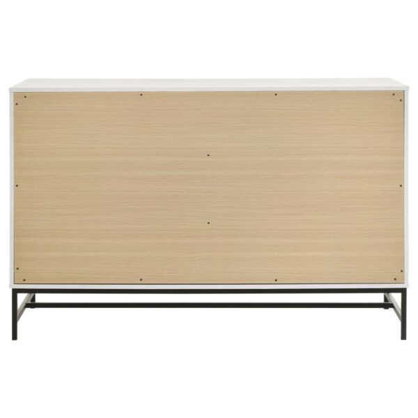 Sonora 6-drawer Bedroom Dresser White