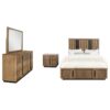 Terrace 4-piece Eastern King Bedroom Set Ash Brown