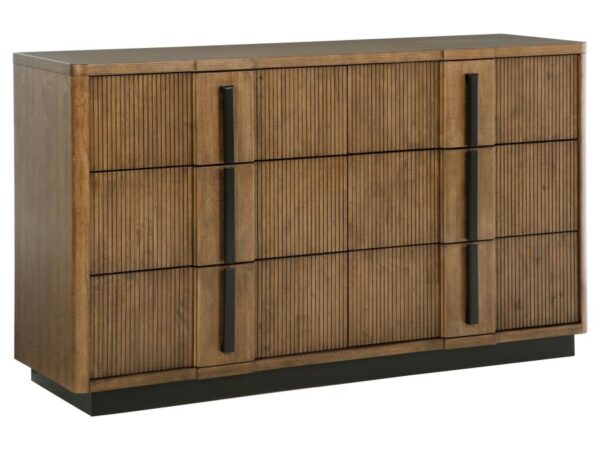 Terrace 6-drawer Dresser Cabinet Ash Brown