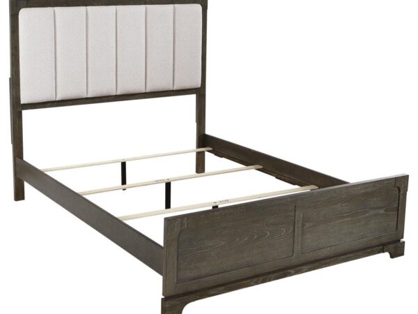 Gran Park 59-inch Queen Panel Bed Dark Cocoa