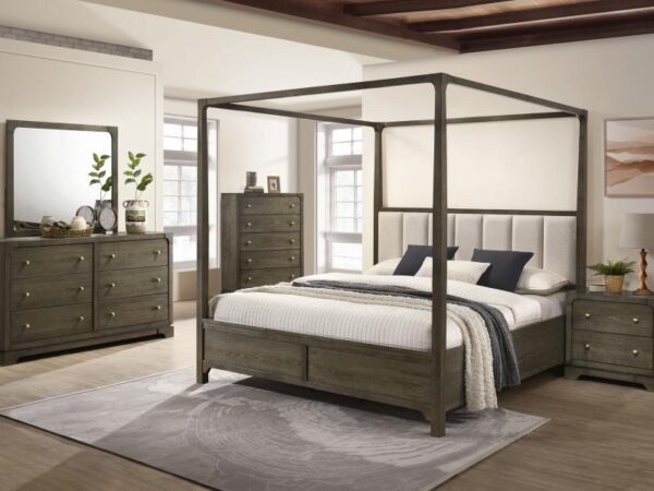 Gran Park 5-piece California King Bedroom Set Dark Cocoa