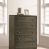 Gran Park 5-drawer Bedroom Chest of Drawers Dark Cocoa