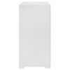 Ives 6-drawer Dresser Cabinet White High Gloss