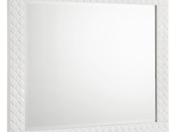 Ives Dresser Mirror White High Gloss