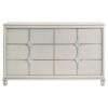 Olivia 6-drawer Dresser Cabinet Pearl White
