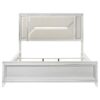 Marmore 64-inch California King Bed LED Headboard White