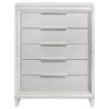 Marmore 5-drawer Bedroom Chest of Drawers White