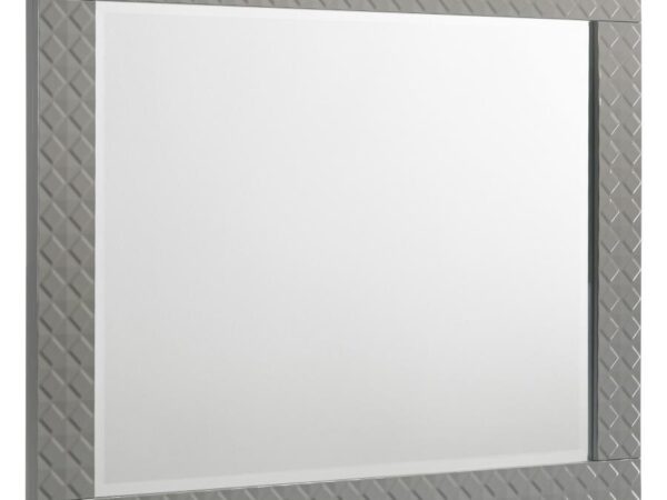 Ives Dresser Mirror Grey High Gloss