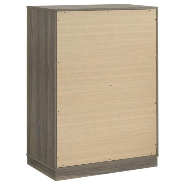 Fenwick 4-drawer Chest of Drawers Grey Oak