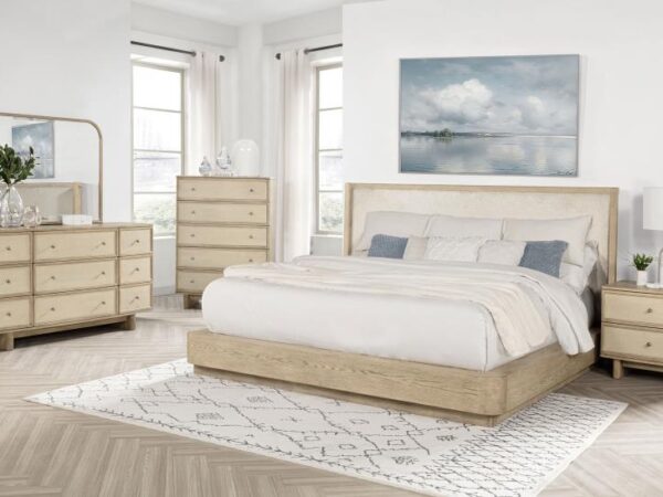 Kailani 5-piece California King Bedroom Set Beige Oak
