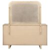 Kailani 9-drawer Dresser and Mirror Beige Oak