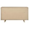 Kailani 9-drawer Dresser Cabinet Beige Oak