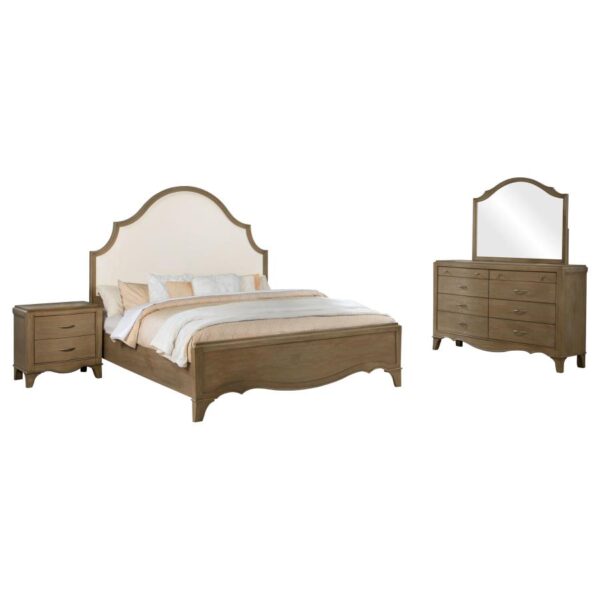 Revello 4-piece Eastern King Bedroom Set Washed Mango