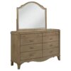 Revello 8-drawer Bedroom Dresser with Mirror Washed Mango