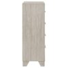 Trenton 4-drawer Bedroom Chest of Drawers Rustic Cream