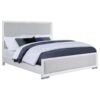 Gracemont 57-inch Eastern King Panel Bed Grey and White