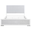 Gracemont 57-inch California King Panel Bed Grey and White
