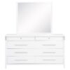 Gracemont 8-drawer Bedroom Dresser with Mirror White