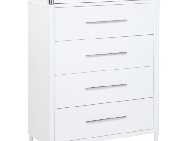 Gracemont 5-drawer Bedroom Chest of Drawers White