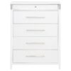 Gracemont 5-drawer Bedroom Chest of Drawers White