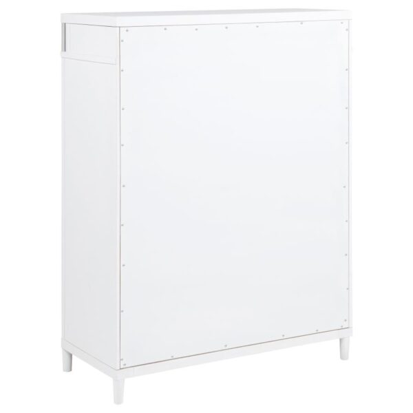 Gracemont 5-drawer Bedroom Chest of Drawers White