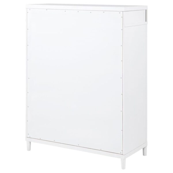 Gracemont 5-drawer Bedroom Chest of Drawers White