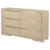 Ladera 6-drawer Bedroom Dresser Light Elm