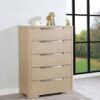 Ladera 5-drawer Bedroom Chest of Drawers Light Elm