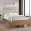 Robyn Wood Full Platform Bed Light Ash