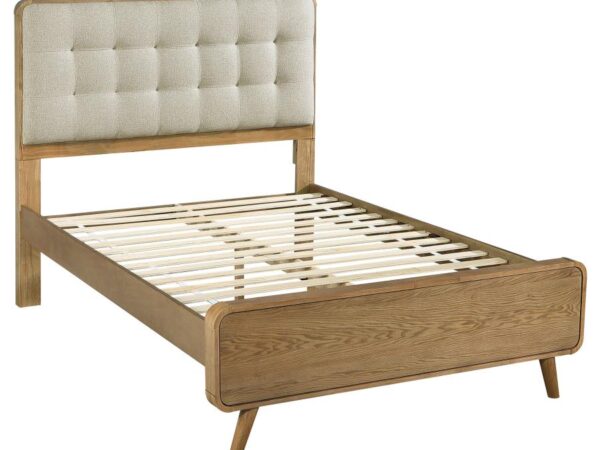 Robyn Wood Full Platform Bed Light Ash